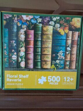 Jigsaw Puzzle - 500 Pieces - Floral Shelf Reverie
